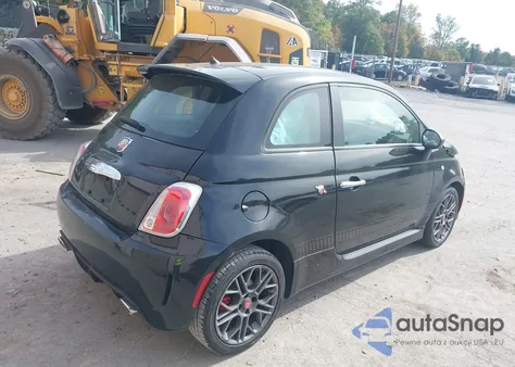2015 Fiat 500 Abarth из США, поврежденный, VIN 3C3CFFFH5FT500845